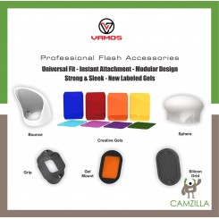 Professional Flash Kit, Better Choice Than magmod Photography kit, MagSphere, MagBounce, MagGrid, MagGel, MagGrip, Creative Gels