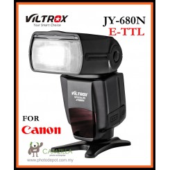VILTROX JY680N E-TTL Flash Speedlite Light for Canon DSLR Camera