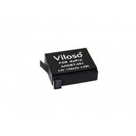 Viloso AHDBT-401 Rechargeable Battery for GOPRO HERO 4 Action Camera