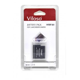 Viloso Rechargeable AHDBT-501 1220mAh Battery for Gopro Hero 5 Black Sport Camera Accessories