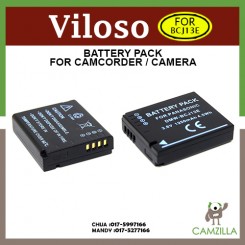 Viloso Battery DMW-BCJ13 DMW-BCJ13GK For Panasonic DMC-LX5 LX5W LX5K LX7 Camera