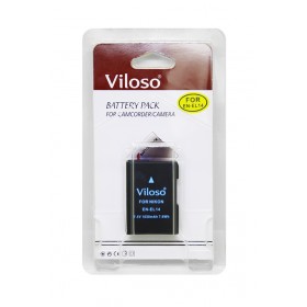 Viloso EN-EL14 Li-Ion Battery for Nikon D5300 D5200 D5100 EN-EL14