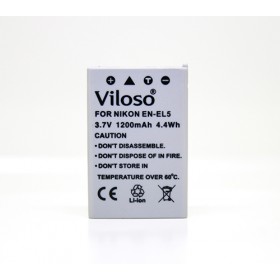 Viloso EN-EL5 Li-Ion Battery for Nikon P510 P520 P530 EN-EL5