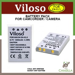Viloso EN-EL5 Li-Ion Battery for Nikon P510 P520 P530 EN-EL5