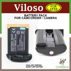 LP-E4 Battery For Canon EOS 1Ds Mark III IV 1DX 1Ds3 1D3 1D4