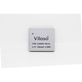 Viloso NB-4L Camera Battery, Li-ion, 750mAh