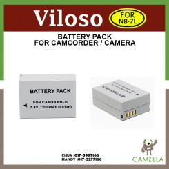 Viloso NB-7L Replacement Battery for Canon PowerShot G10, G11, G12 and SX30