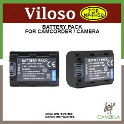 Viloso NP-FH50 Li-Ion Battery for Sony A230 A330 A290 A390 FH50