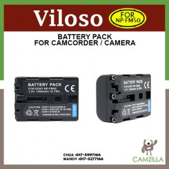 Viloso Sony NP-FM50 Compatible Battery