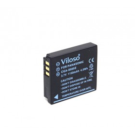 Viloso S005E Rechargeable Lithium-Ion Battery Pack (3.7V, 1150mAh) FOR PANASONIC LUMIX