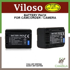 Viloso Battery VW-VBT190  for Panasonic 