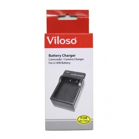 Viloso DMW-BCJ13 BCJ13E BCJ13PP Battery Charger for Panasonic LX7 LX5 (2-In-1 Home / Car Charger)