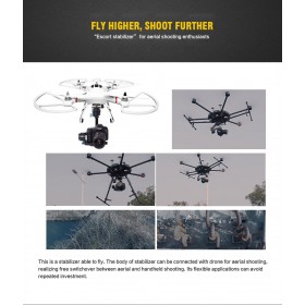 Wondlan Skywalker SK03 3-Axis Gimbal Handheld Groscope Stabilizer Load 2kg