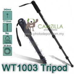 WEIFENG WT-1003 Camera Monopod 4-Sections Leg with Case