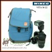 Winer Vita Series M-22 Stylish DSLR Camera Sling Bag Backpack (Blue)