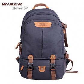 Winer Rover 62 DSLR Camera Backpack - Blue (With Rain Cover)