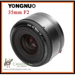 Yongnuo Wide-angle Ef 35mm F2 1:2 Af/ Mf Prime Lens For Canon Eos