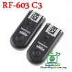 Yongnuo RF-603 2.4GHz Wireless Flash Trigger C3 for Canon 1D Series, 5D Mk II, 5D, 50D, 7D, 40D, 30D, 20D & 10D