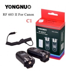 YONGNUO RF-603 II C1,RF603II C1 Wireless Flash Trigger 2 Transceivers for Canon 70D 60D 650D 700D 600D 550D 450D 100D 1100D