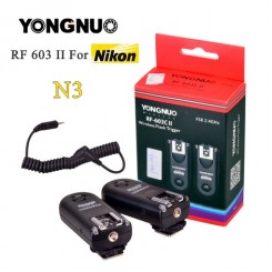 YONGNUO RF-603 II N3,RF603II Wireless Flash Trigger 2 Transceivers for Nikon D90 D5100 D7000 D3100 D600 D610 D7200 D5300 D5200
