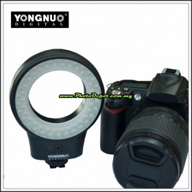 YongNuo WJ-60 Digital Macro Photography LED lights for Canon Nikon Pentax...etc. DSLR Camera Lens