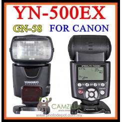 Yongnuo YN500EX YN-500EX ETTL High Speed HSS Portable Flash Speedlite for CANON