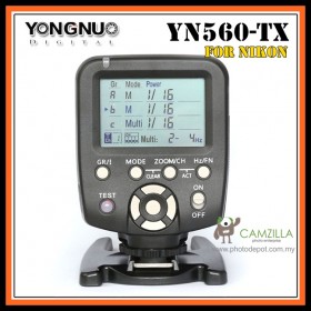 Yongnuo YN560-Tx Manual Flash Controller Transmitter for YN560 III & other YN Speedlites (Nikon)
