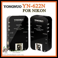 Yongnuo YN-622N YN 622 Wireless I TTL ITTL HSS 1/8000S Flash Trigger 2 Transceivers for Nikon DSLR