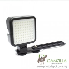 YongNuo SYD-0808 Video Light 64 LED (Camera Hotshoe Mount Compatible) for Video Camera and DSLR Camera