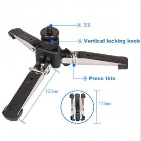 Yunteng 588 For Canon Nikon Sony Phones DSLR Camera DV Camcorder Photography Tripod Monopod Fluid Drag Head Update Of VCT-288