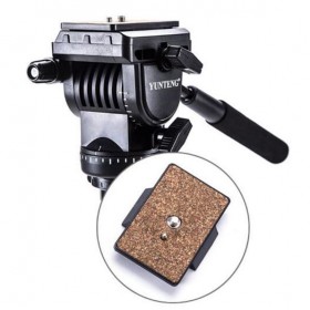 Yunteng 588 For Canon Nikon Sony Phones DSLR Camera DV Camcorder Photography Tripod Monopod Fluid Drag Head Update Of VCT-288