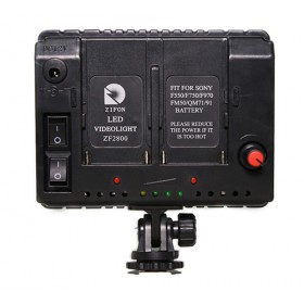 ZIFON ZF-2800 LED Video Lamp Dual Color Temperature 3400K/5600K for Camcorder & DSLR