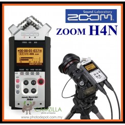 ZOOM H4n - Handy 4 Track Audio Mic Recorder - Perfect for use on a video or DSLR camera