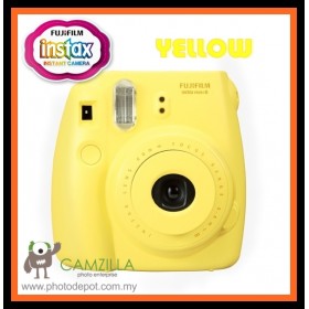 New Fujifilm Instax Mini 8 Yellow - Malaysia Warranty