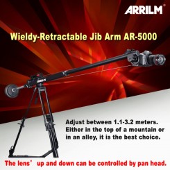 WIELDY ARRILM AR-5000 RETRACTABLE JIB / VIDEO CRANE